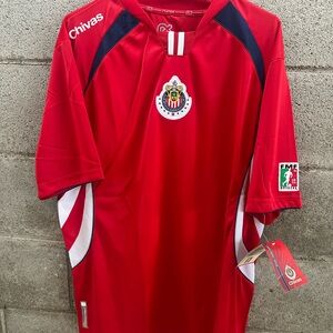Chivas Guadalajara Liga MX Soccer Jersey Mexican Soccer Size XL New With Tags